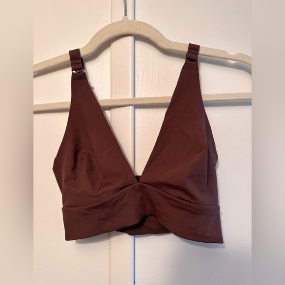 Everlane the renew bra in dark tan XS NWT - Picture 3 of 7